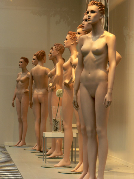 It is illegal to appear in public without technology.