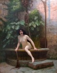 Truth Comming out of a well,Jean-Léon&nbsp;Gérôme